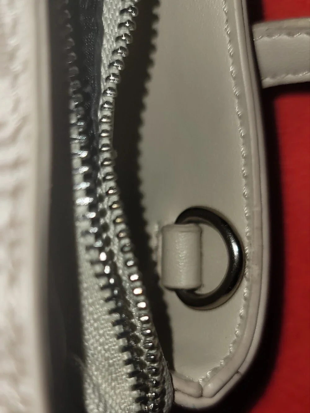 Steve Madden Beige Logo Shoulder Bag with SM Accent